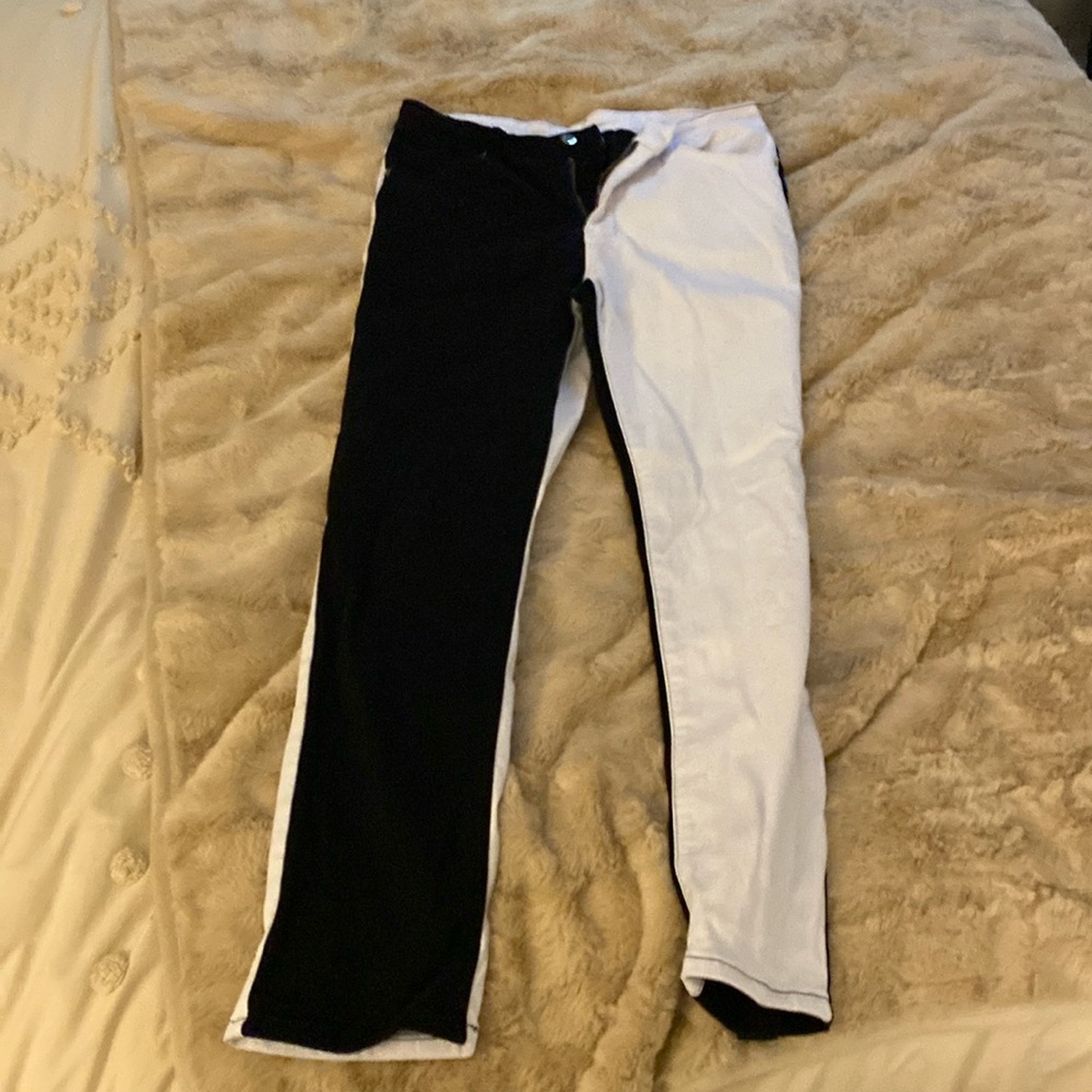 Two toned jeans